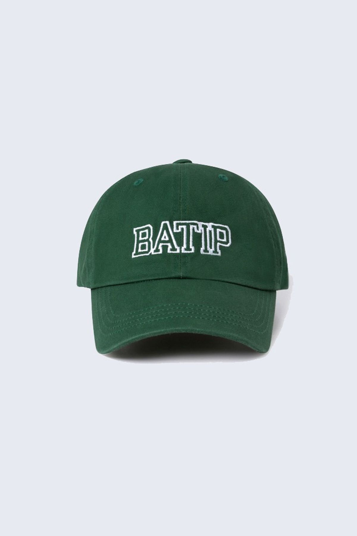 바팁(BATIP) 워싱 로고 볼캡 그린