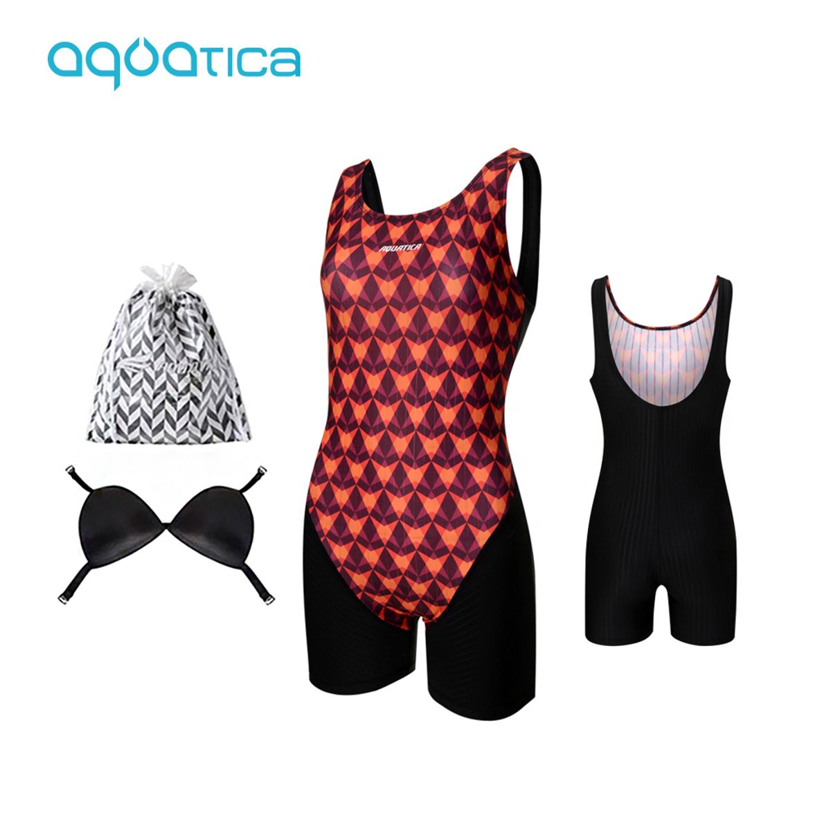 아쿠아티카(AQUATICA) 여성 실내수영복 AQA69282 단품3종세트