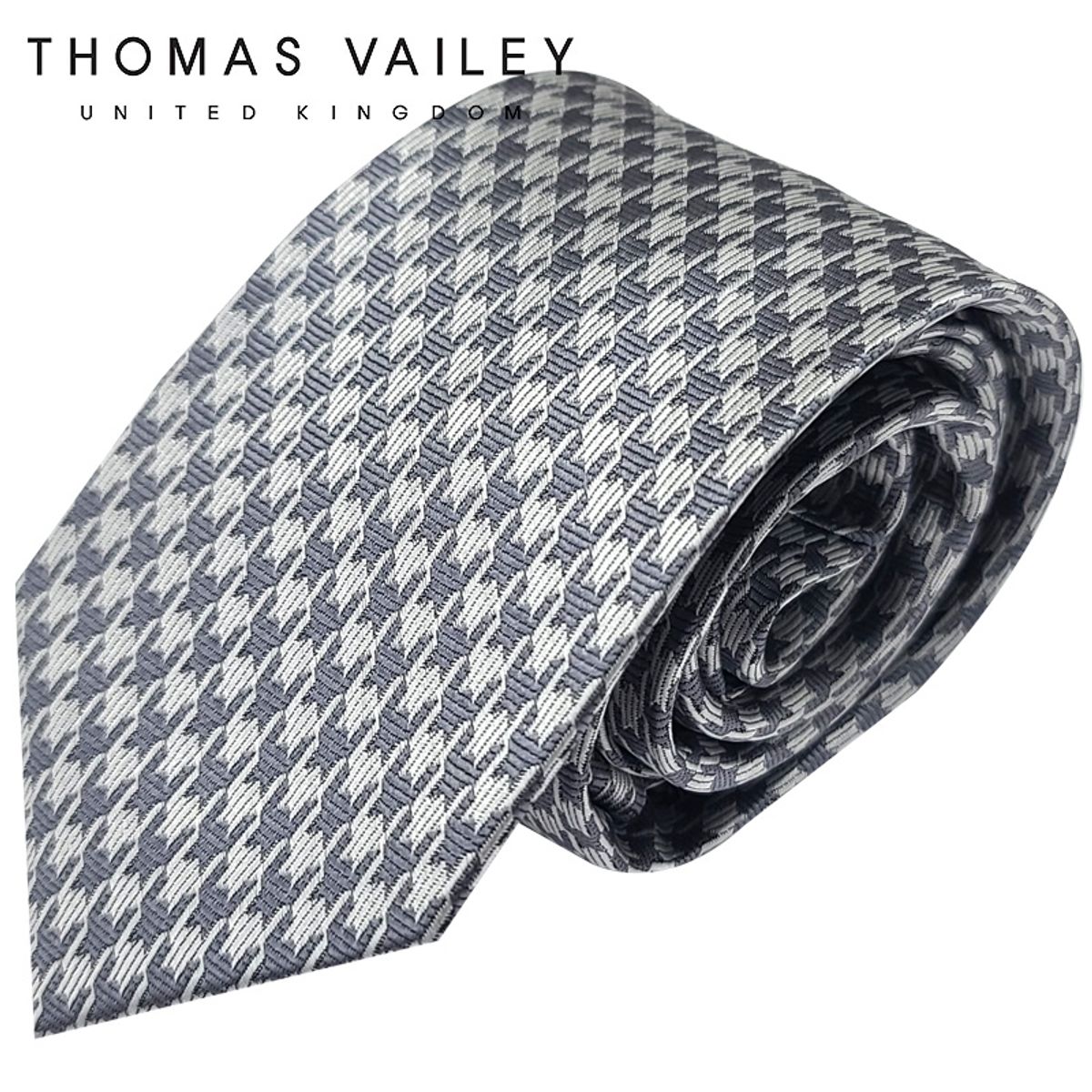 토마스 베일리(THOMAS VAILEY) 패션넥타이-티스왈로우 그레이 7cm