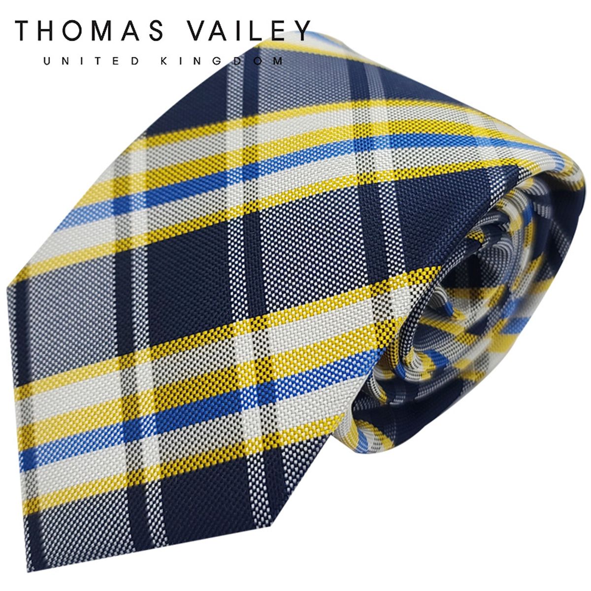 토마스 베일리(THOMAS VAILEY) 패션넥타이-터프 네이비 8cm