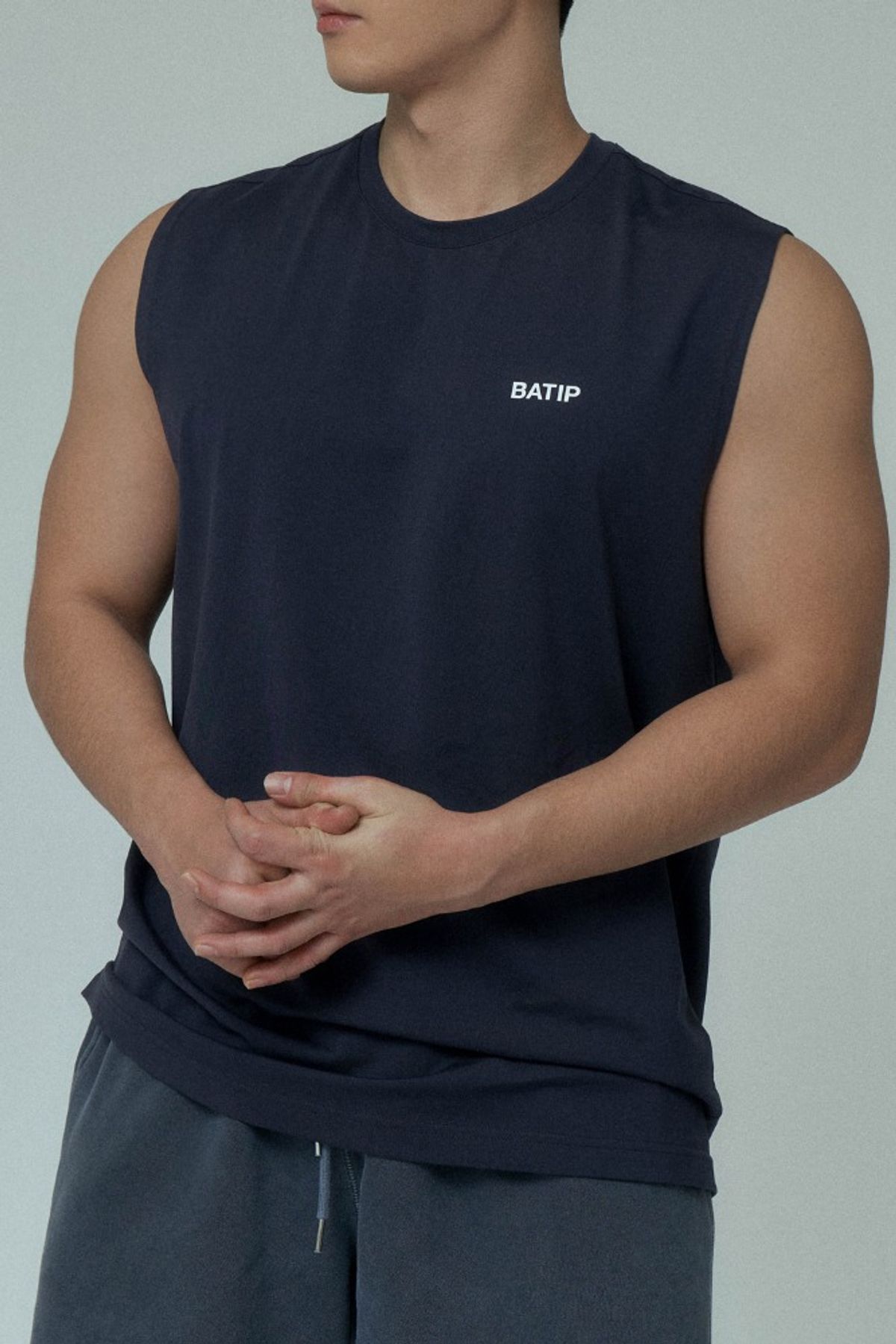 바팁(BATIP) 수피마 스탠다드 나시 딥네이비