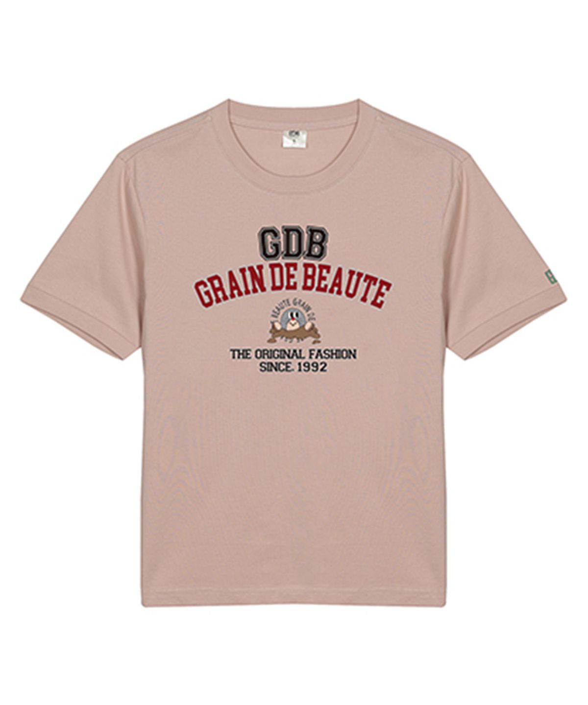 그랭드보떼(GRAIN DE BEAUTE) NEO T-SHIRT 01 [INDI PINK]