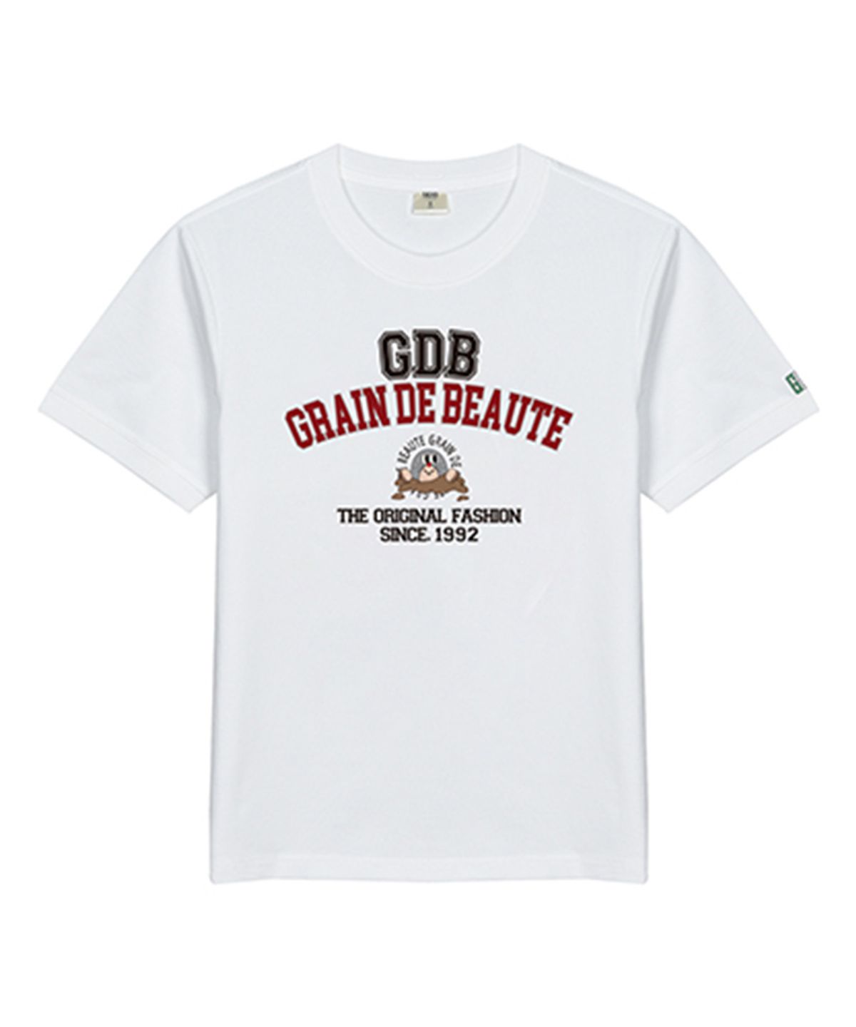 그랭드보떼(GRAIN DE BEAUTE) NEO T-SHIRT 01 [WHITE]