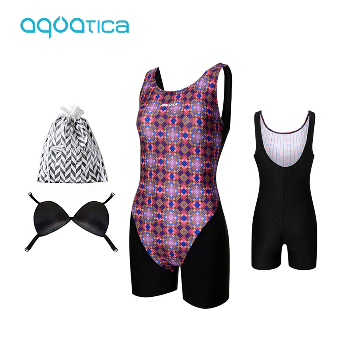 아쿠아티카(AQUATICA) 여성 실내수영복 AQA69284 단품3종세트