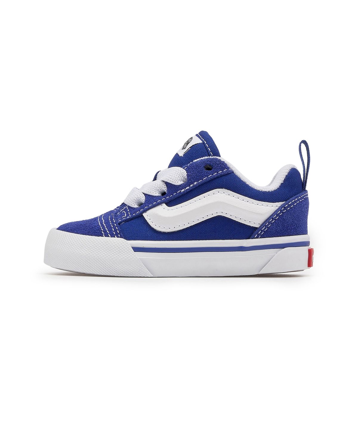 반스 키즈(VANS KIDS) 뉴스쿨 엘라스틱 레이스 토들러 - 블루:트루 화이트 / VN000D0KBES1