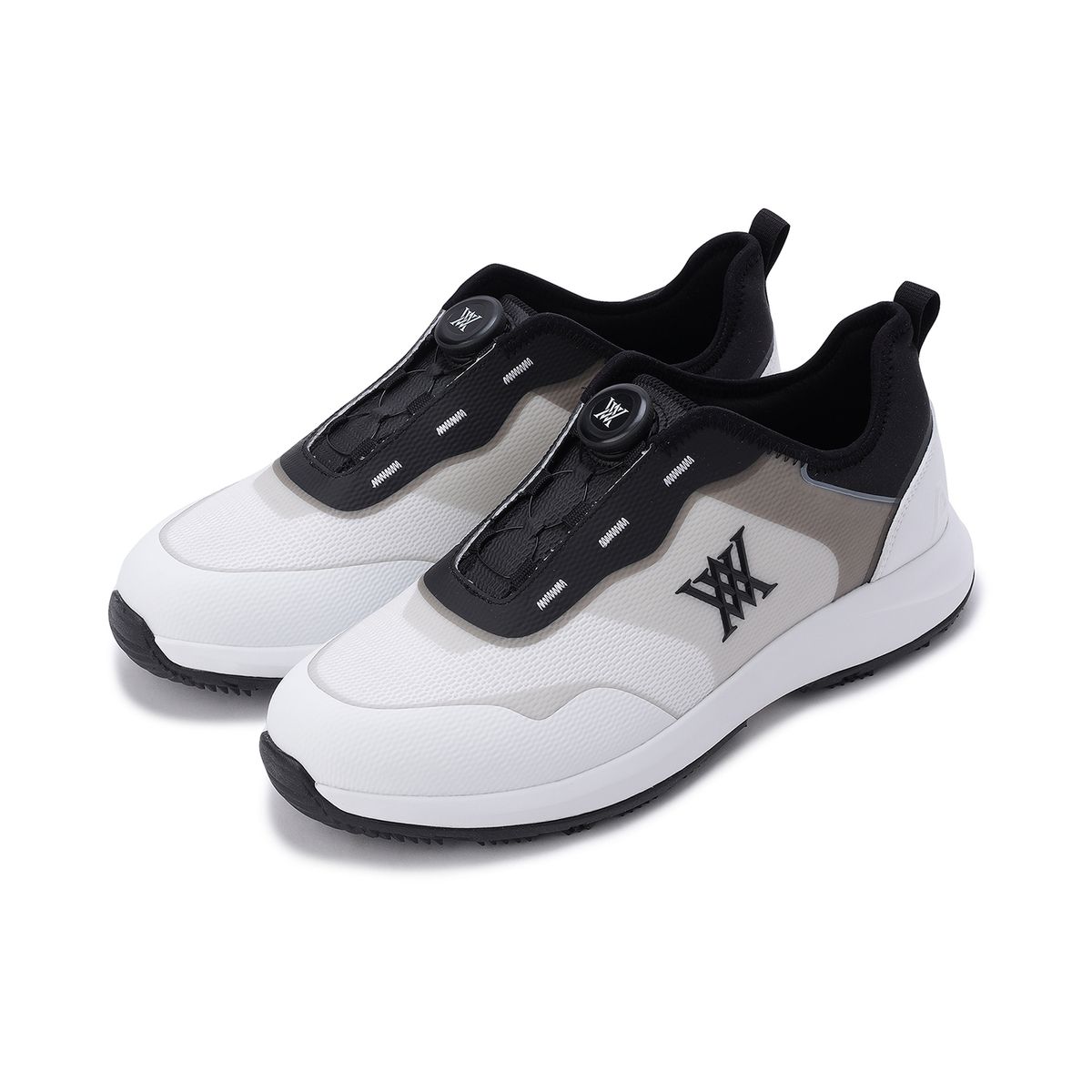 어뉴골프(ANEW GOLF) (M) GLAZE DIAL SNEAKERS_BK