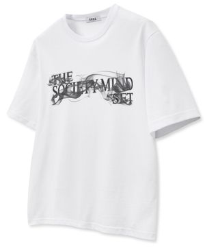 헤이지 이펙트 하프 티셔츠 [WHITE]