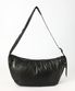 Curved Hobo Cross bag - Black