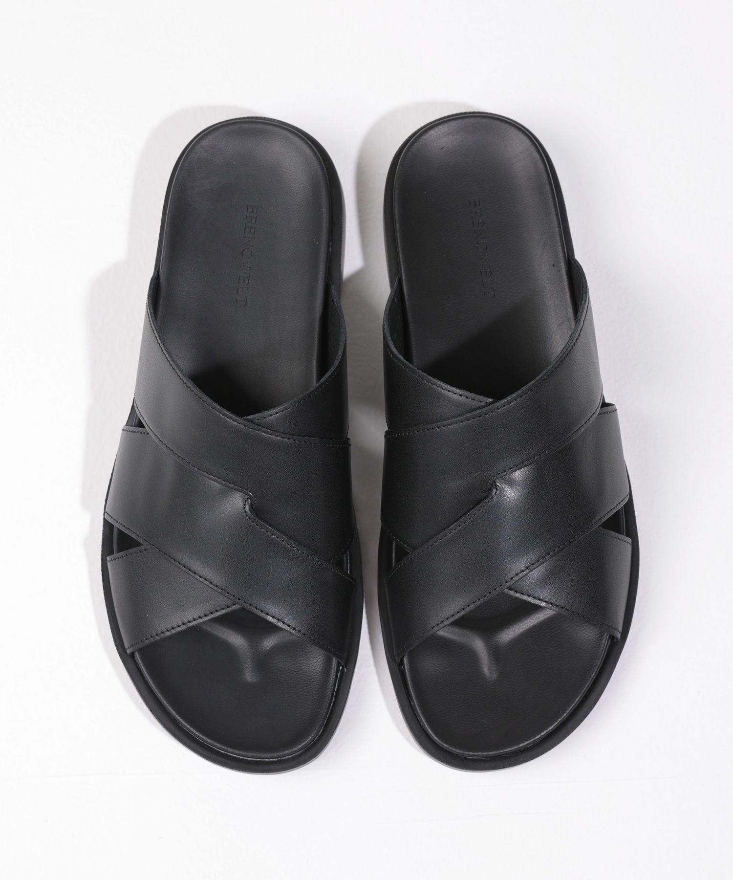MUSINSA BRENOWELT X Black Sandals Slippers 200