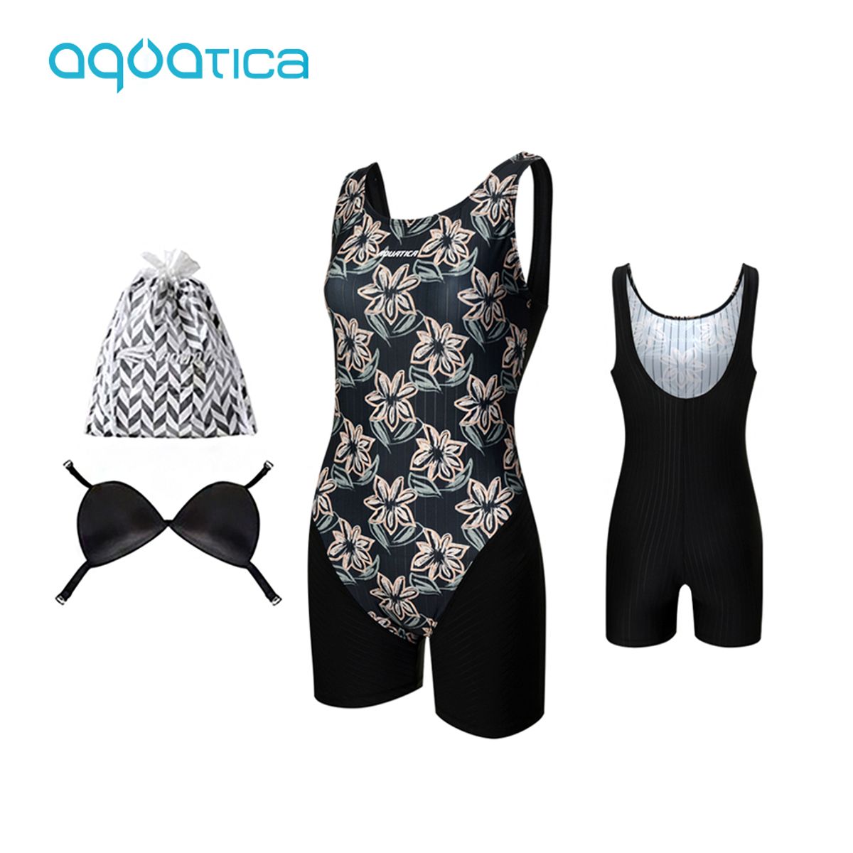 아쿠아티카(AQUATICA) 여성 실내수영복 AQA69286 단품3종세트