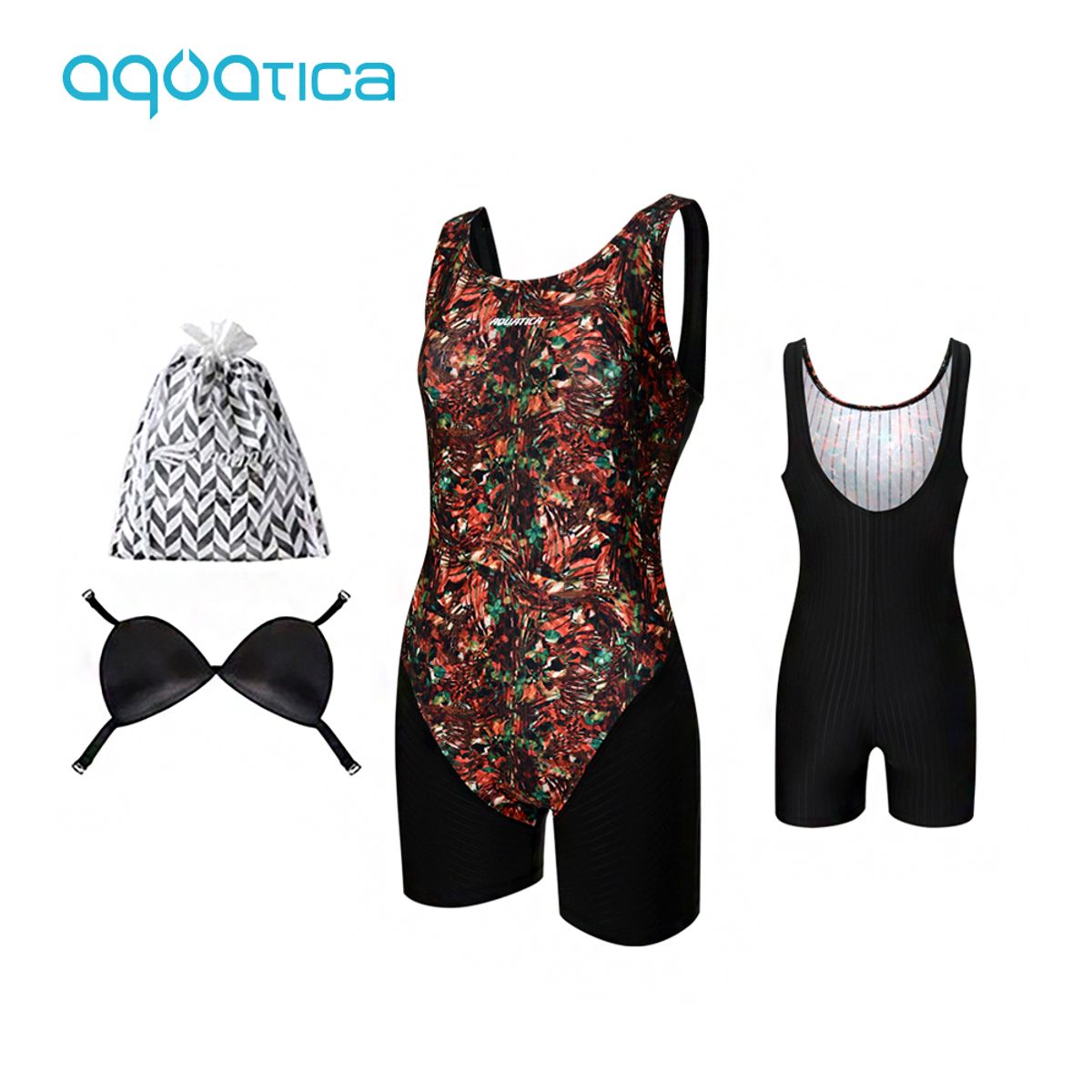 아쿠아티카(AQUATICA) 여성 실내수영복 AQA69288 단품3종세트