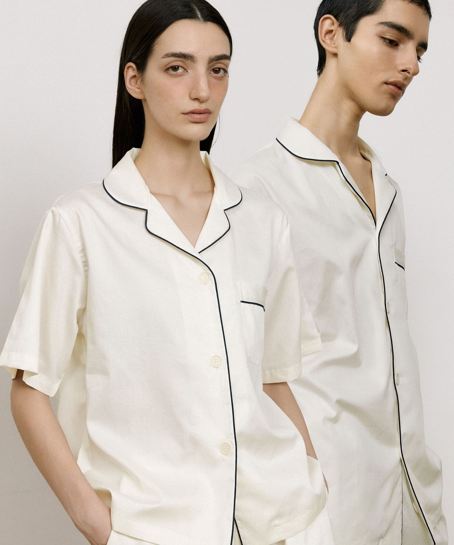 ◆JO'S LOUNGE◆ couple Recycled Cotton Pajama Set RCCPJEC COUPLE - JO'S LOUNGE