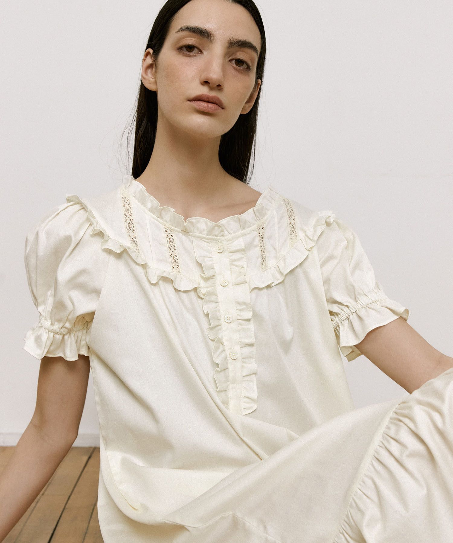 ◆JO'S LOUNGE◆ w Classic Cotton Short Sleeve Onepiece 004 J MUSINSA | JO'S LOUNGE (w) Classic Cotton Short Sleeve One