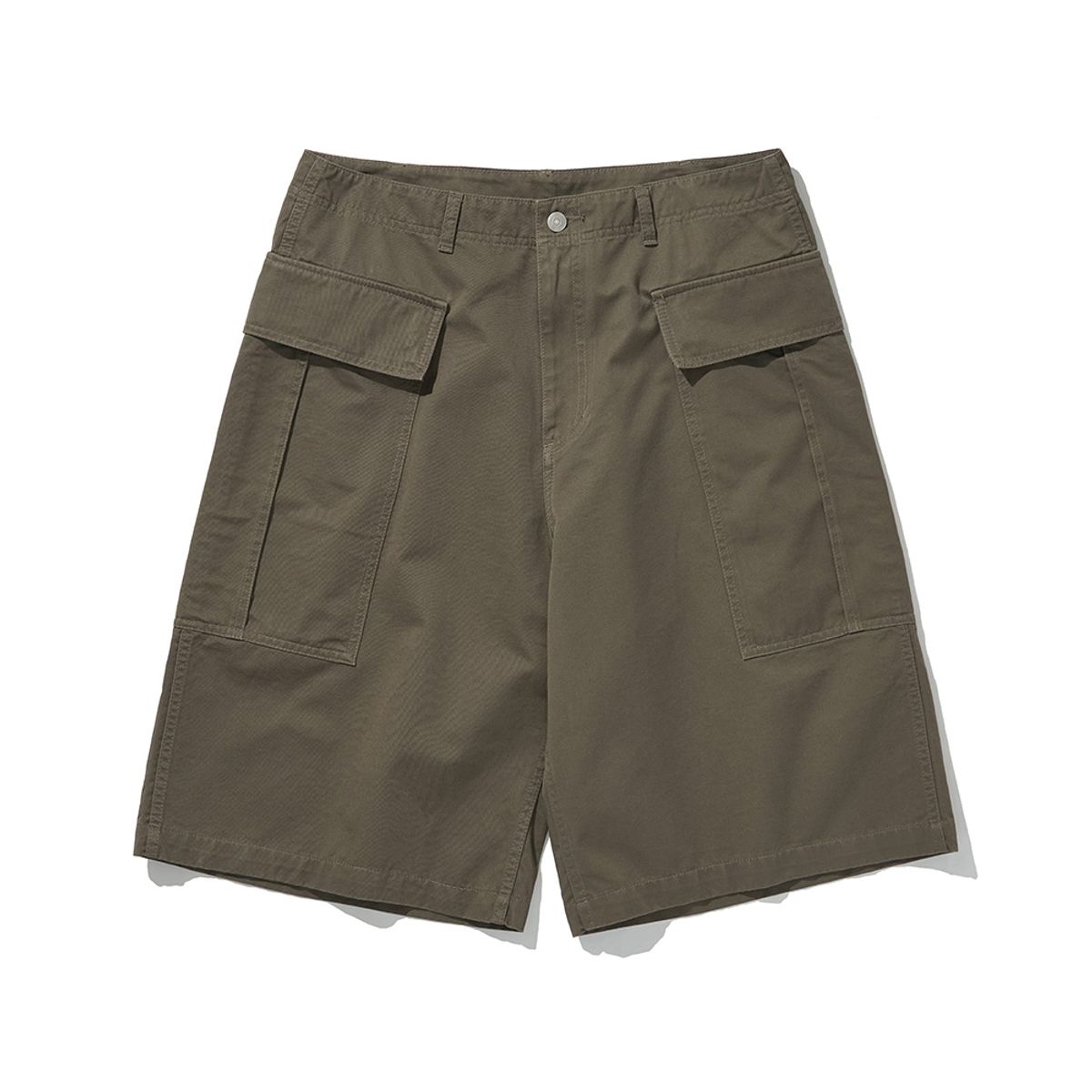 히즈핸더(HISHANDER) MILITARY P44 WIDE SHORTS [Vintage Olive]