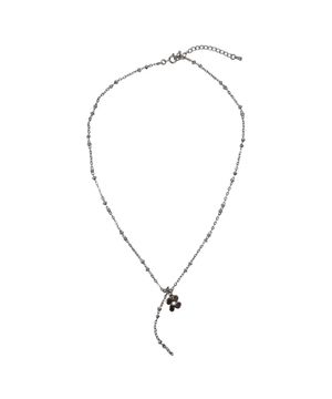 로고 포인트 드롭 목걸이