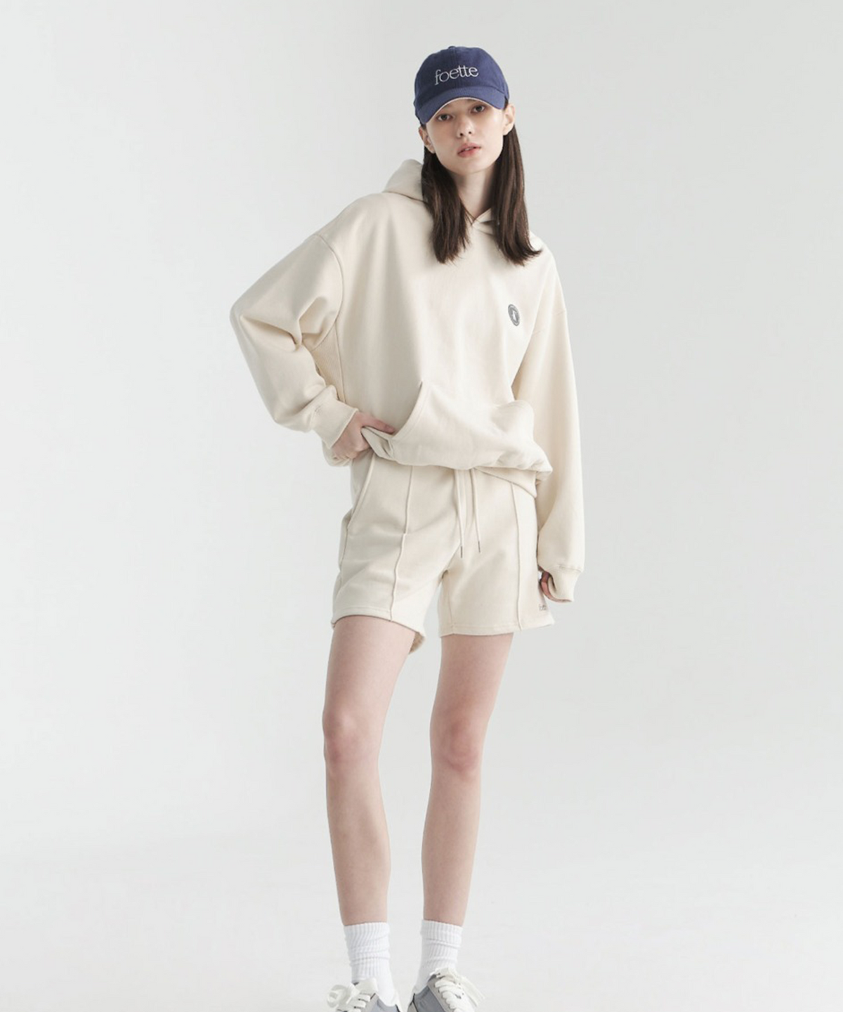 포에떼(FOETTE) 에떼 트레이닝 숏 팬츠 - 베이지
