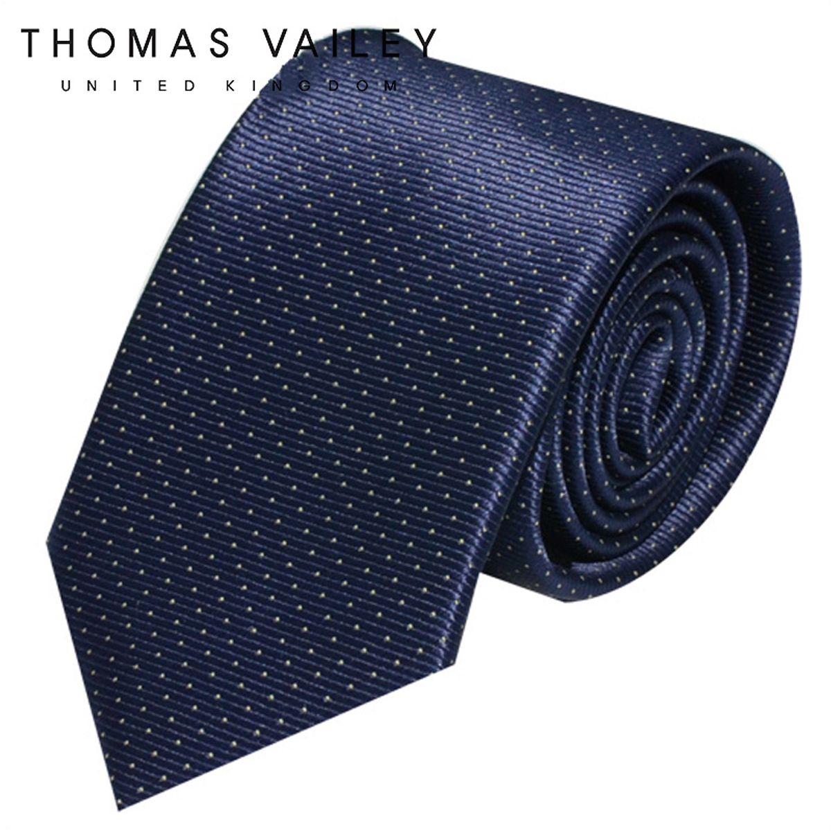 토마스 베일리(THOMAS VAILEY) 패션넥타이-티쁘띠 네이비 8cm