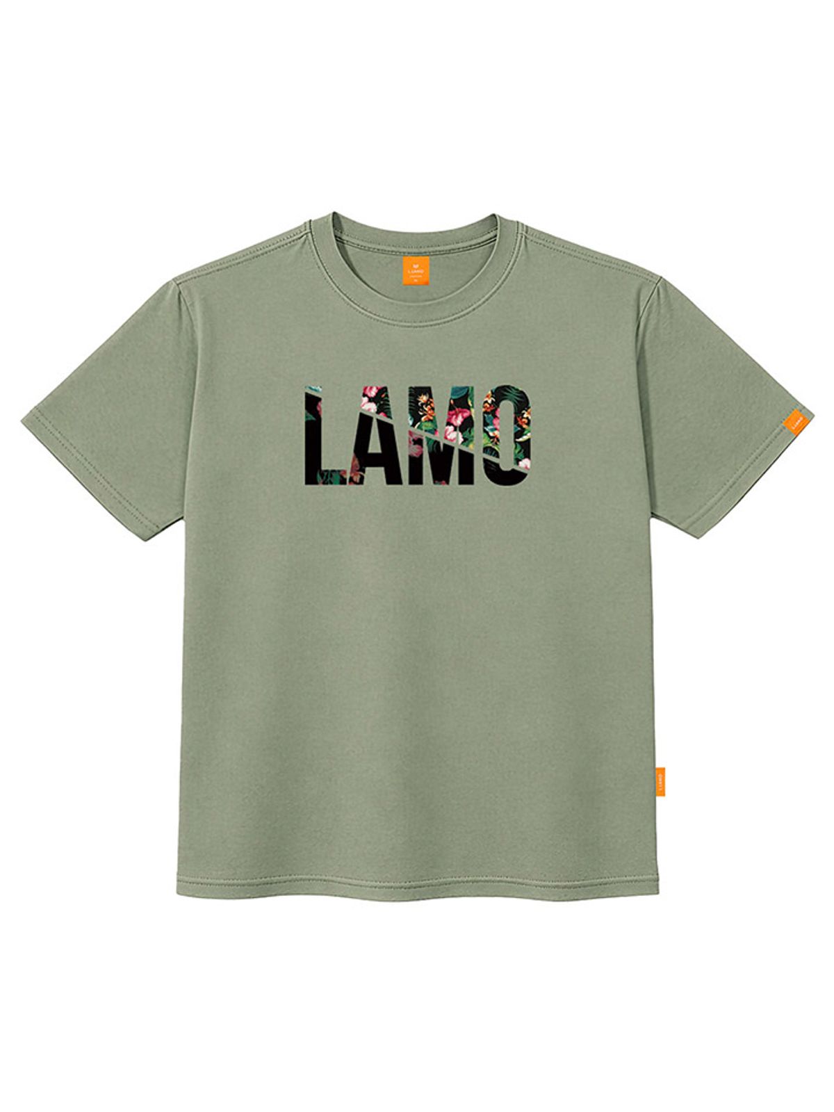엘라모(LLAMO) 라모꽃길 반팔티셔츠 남녀공용 빅사이즈 S~4XL