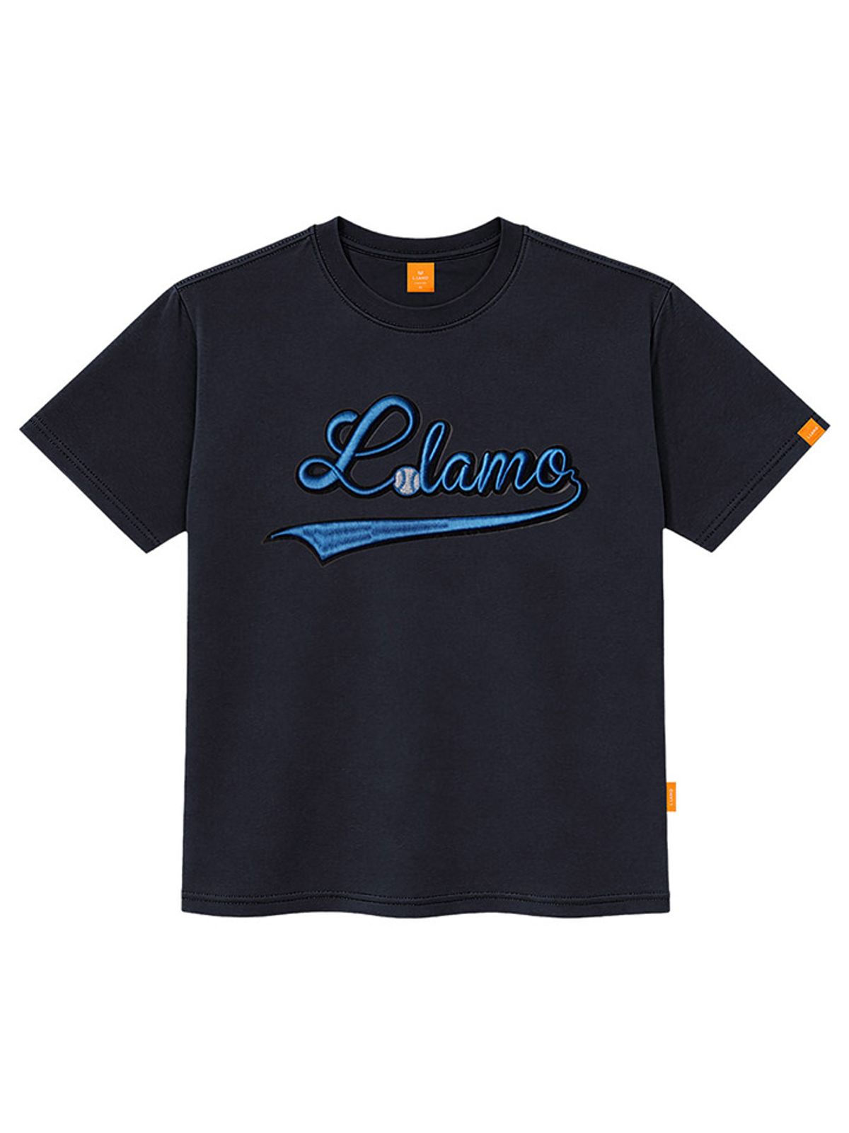 엘라모(LLAMO) 베이스볼 반팔티셔츠 남녀공용 빅사이즈 S~4XL
