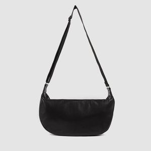 남자 가죽 슬링백 LO-3430-M BK 블랙