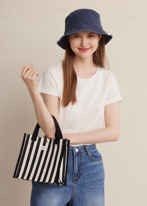 피크닉 리틀 토트백_블랙