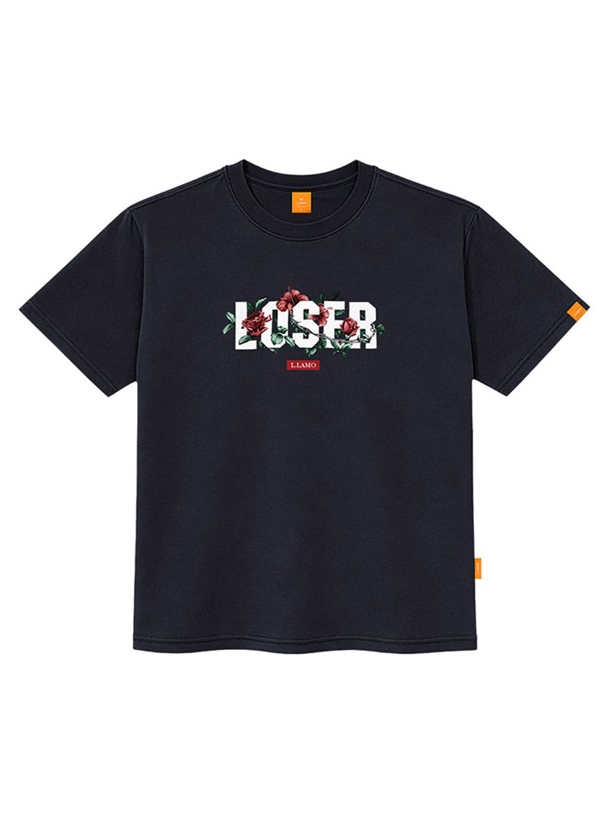 엘라모(LLAMO) 루저 반팔티셔츠 남녀공용 빅사이즈 S~4XL