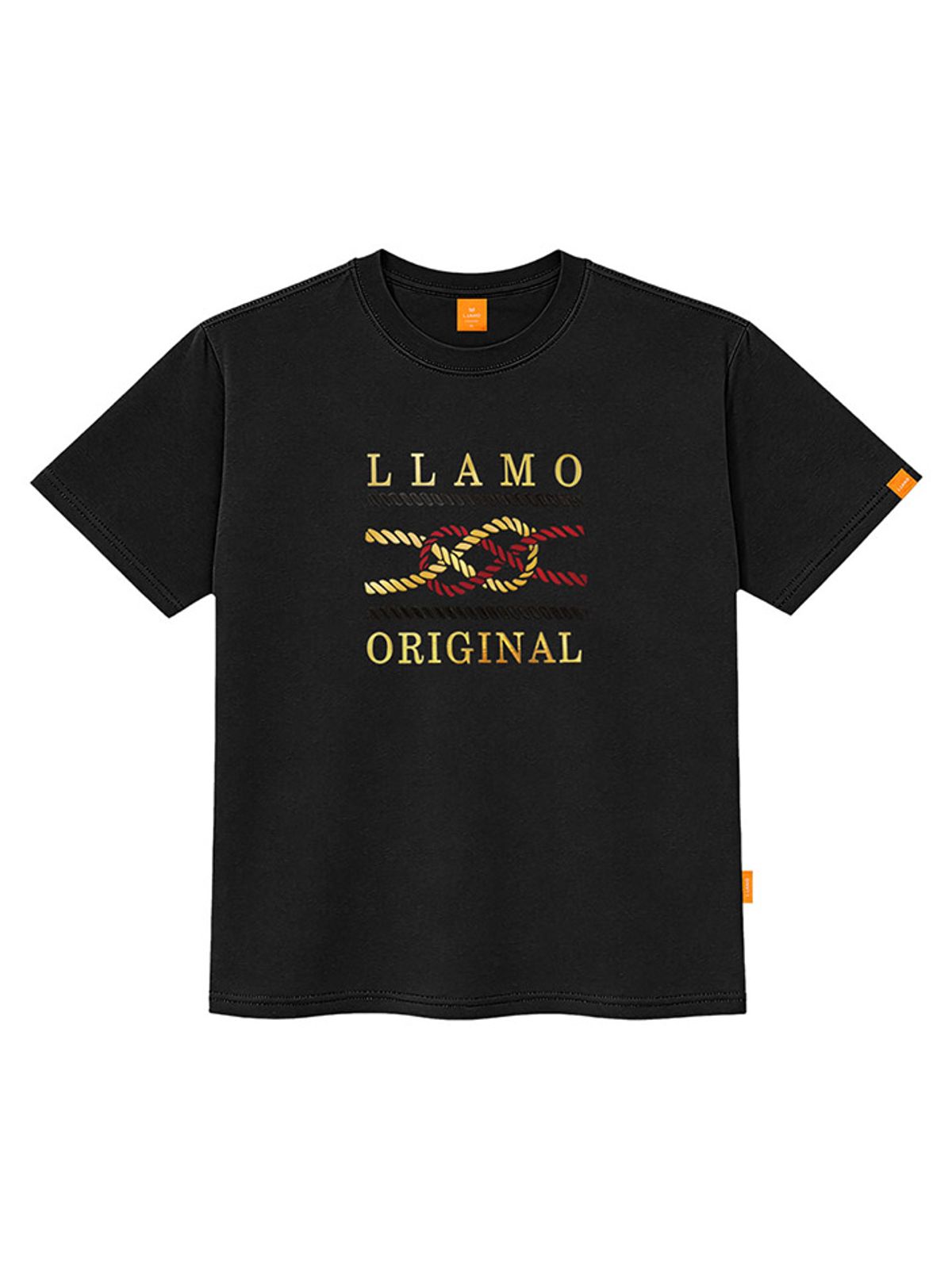 엘라모(LLAMO) 로프 반팔티셔츠 남녀공용 빅사이즈 S~4XL