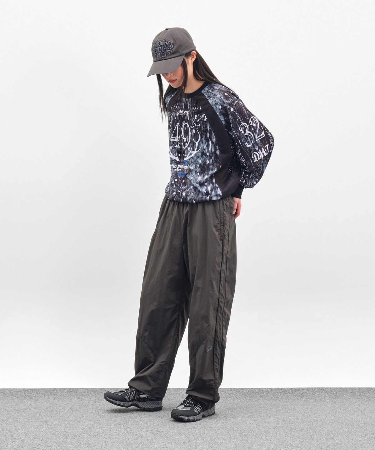디미토(DIMITO) NY LINE AIRFORCE PANTS DARK NIGHT