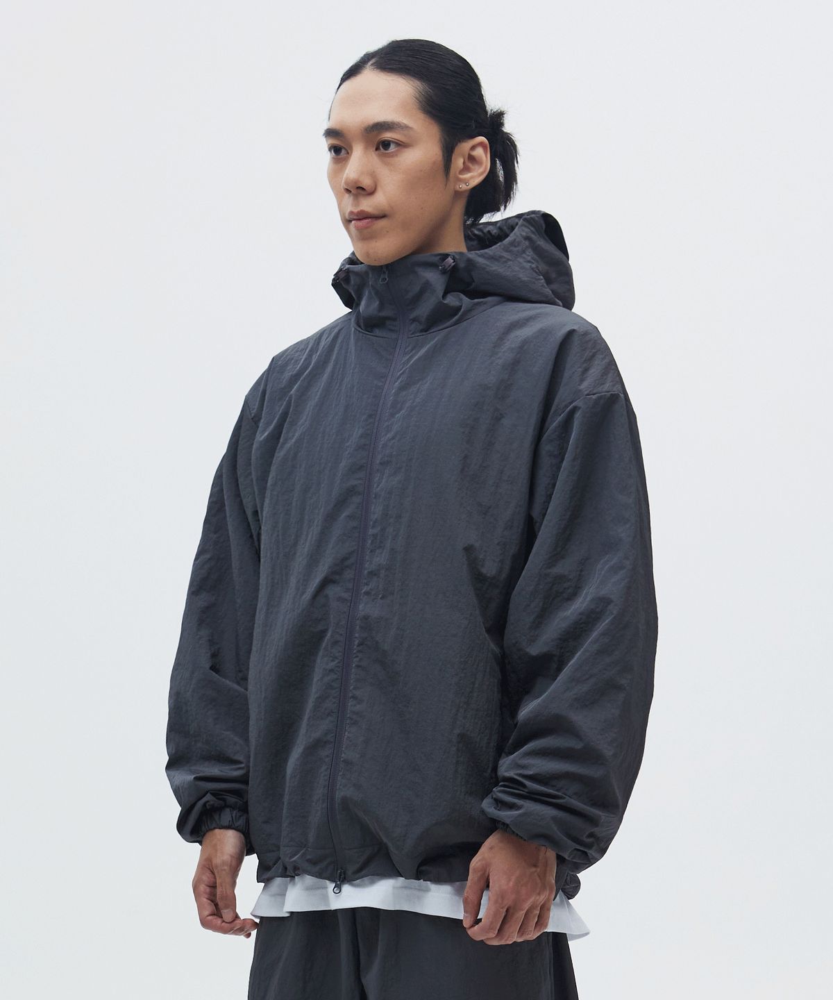 더트(DURT) TRAVEL RIPSTOP JACKET (CHARCOAL)