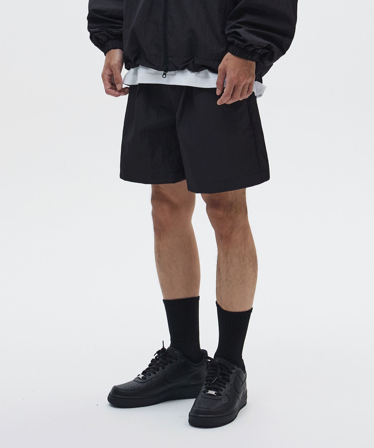 더트(DURT) TRAVEL RIPSTOP SHORTS (BLACK)