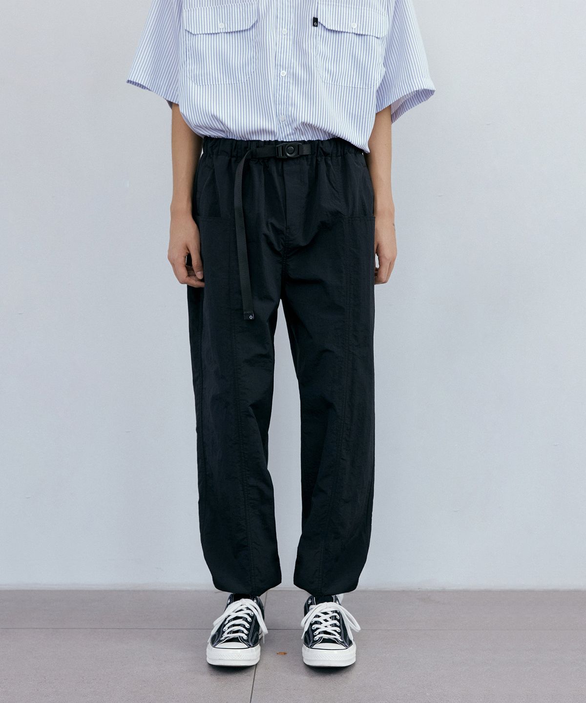 엔도어(ENDOOR) Two-way wind pants (black)