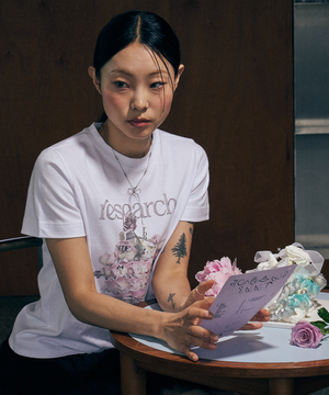 Bouquet Flower Cake Short Sleeve White