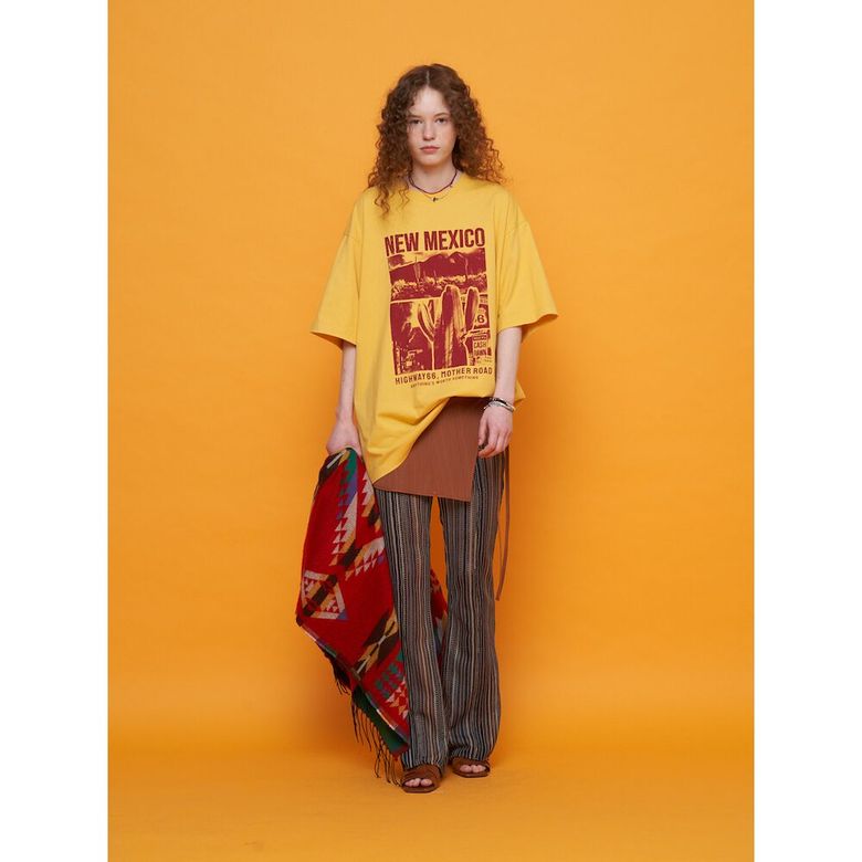 Beach Coverup Setup Skirt_Solid  Brick