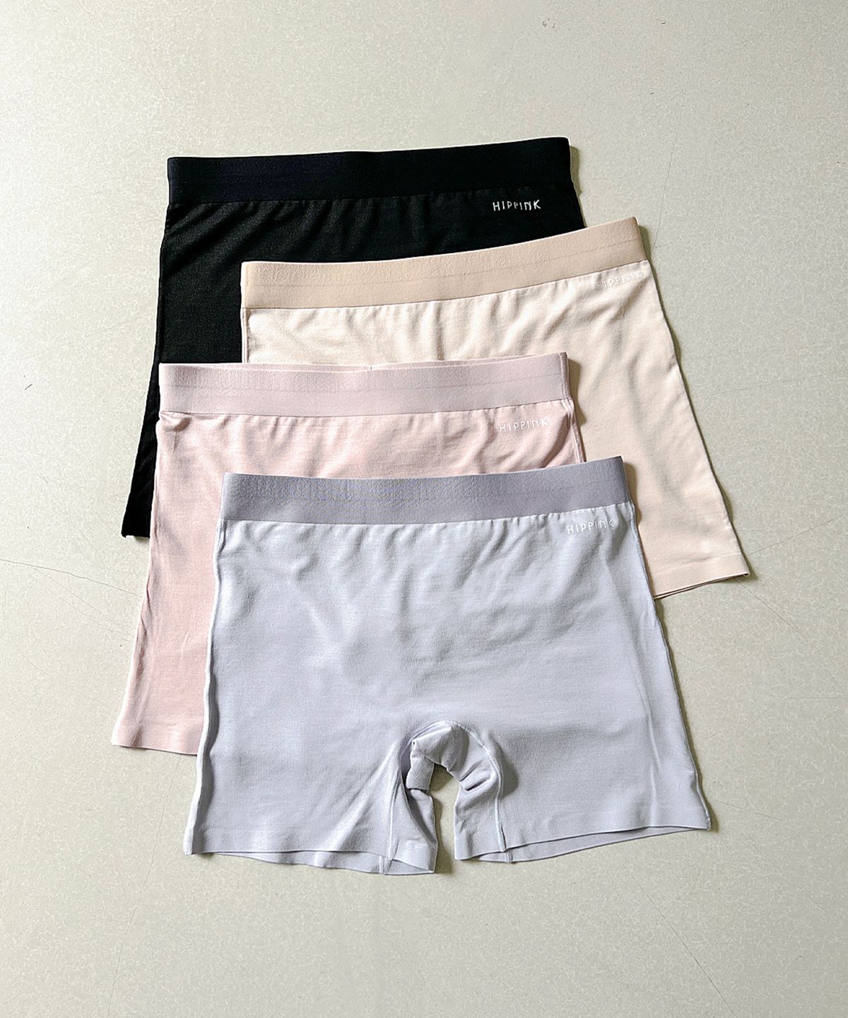 힙핑크 라베(HIPPINK LABE) [4 PACK] 에센셜 모달 50수 누디 팬티형 속바지