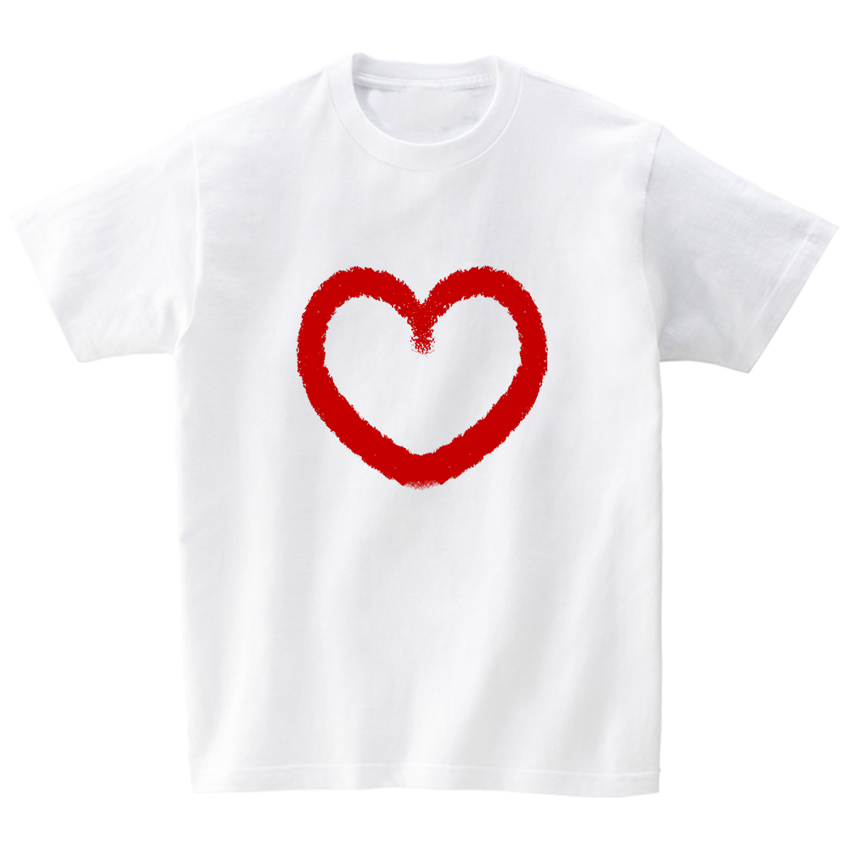 어썸어스(AWESOMEUS) RED BIG HEART T-SHIRTS_4COLOR