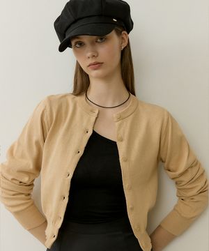 ESSENTIAL CARDIGAN BEIGE