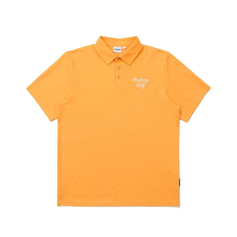 더블 사이드 버킷 카라 티셔츠 ORANGE (MAN)
