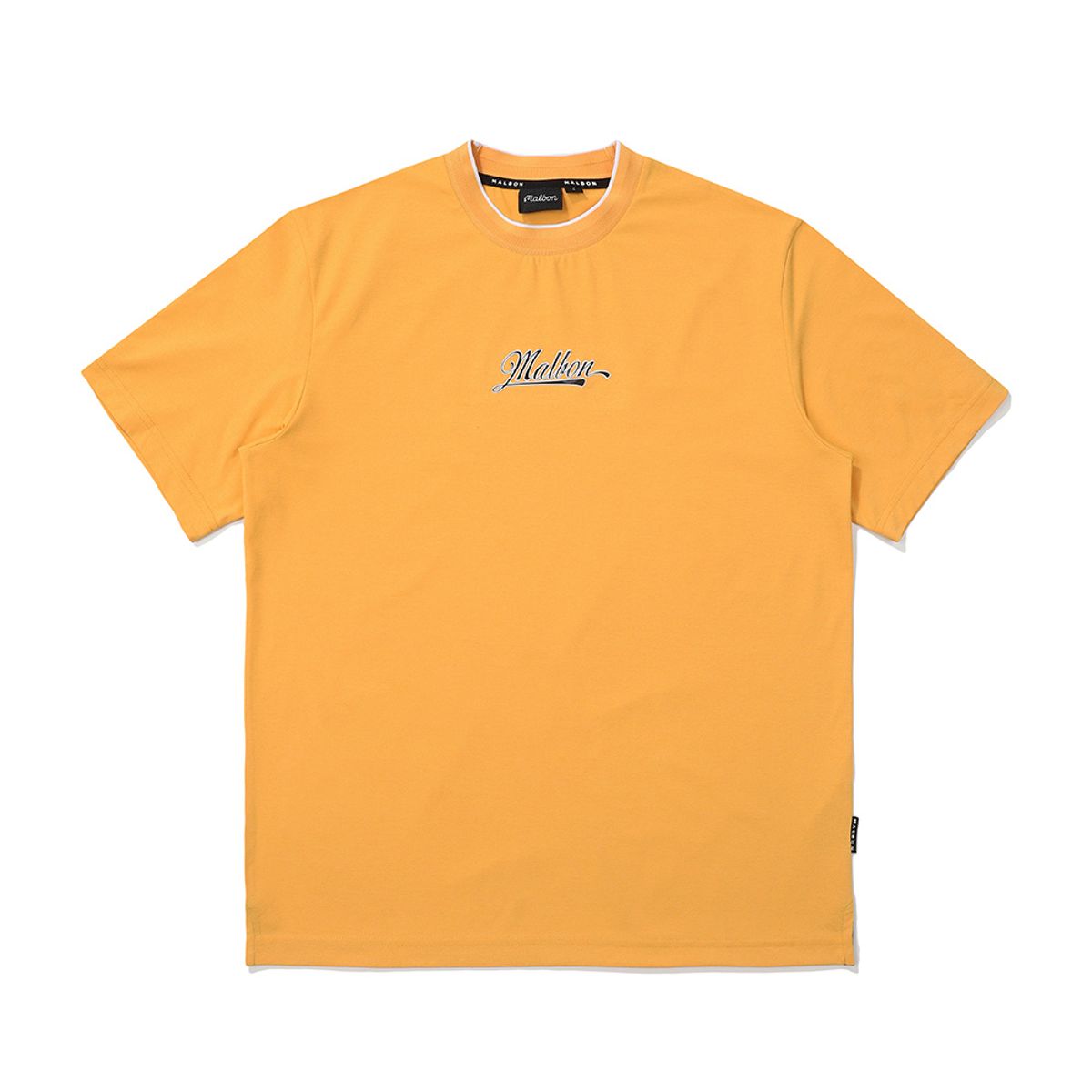 말본 골프(MALBON GOLF) 버킷 모크넥 티셔츠 ORANGE (MAN)