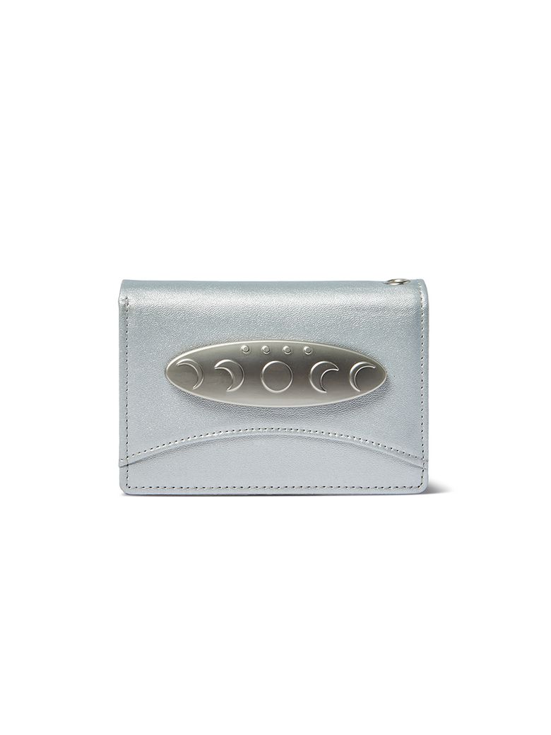 P.O.M CARD WALLET SILVER