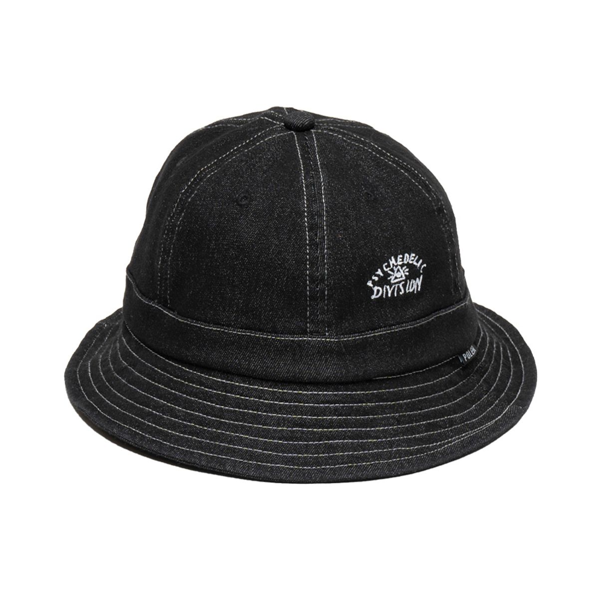 폴러스터프(POLERSTUFF) 워시드 벨 햇 BLACK DENIM