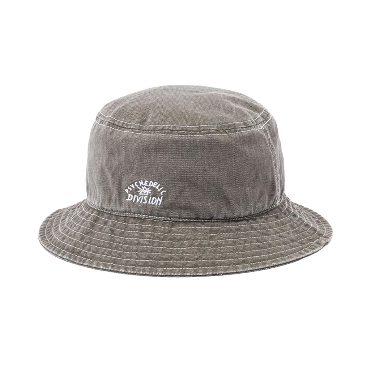 폴러스터프(POLERSTUFF) 워시드 버킷 햇 OLIVE DENIM