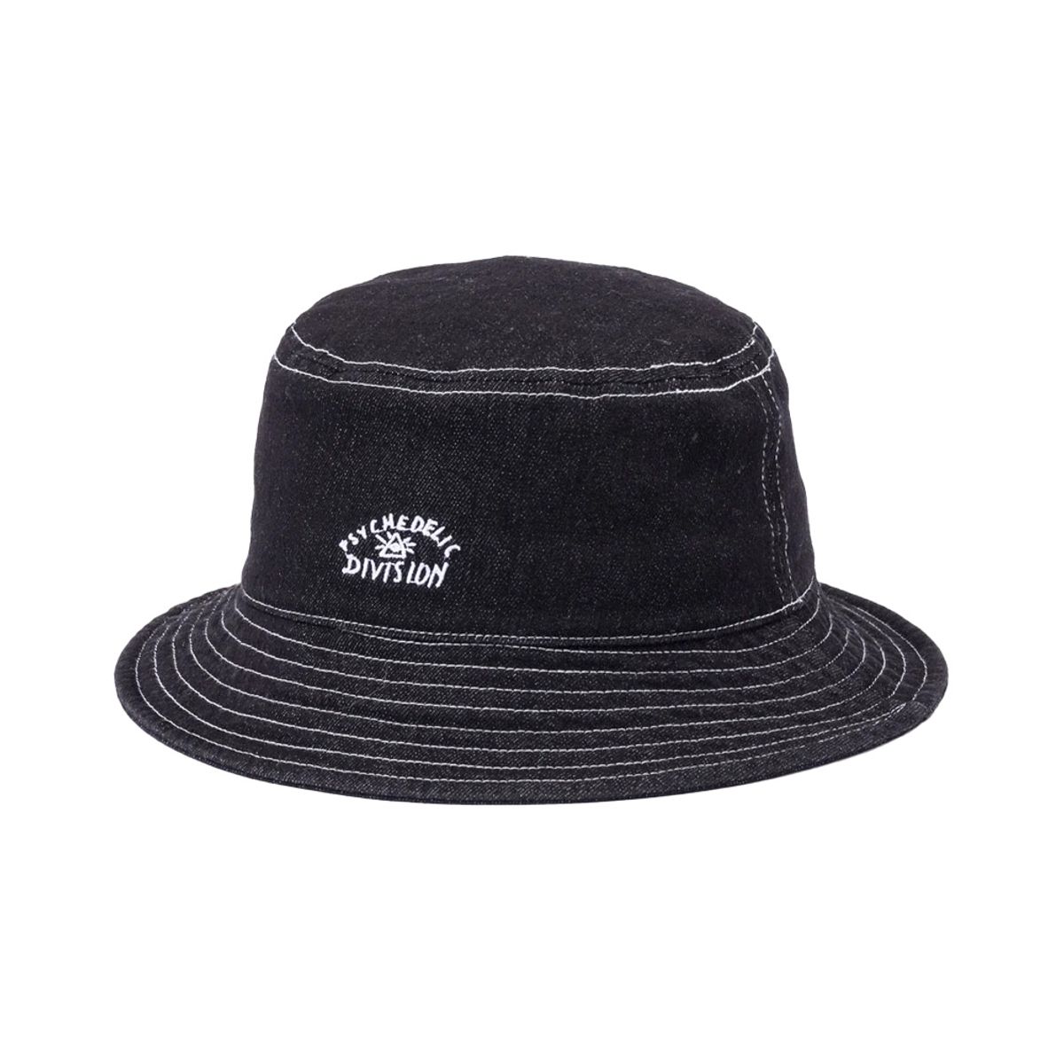 폴러스터프(POLERSTUFF) 워시드 버킷 햇 BLACK DENIM