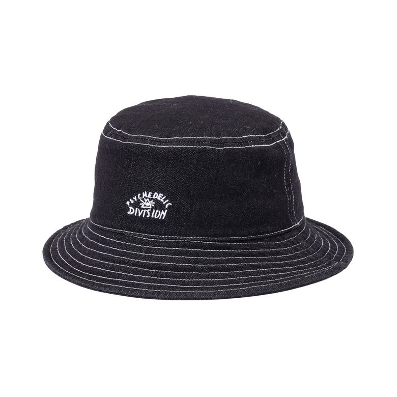 워시드 버킷 햇 BLACK DENIM