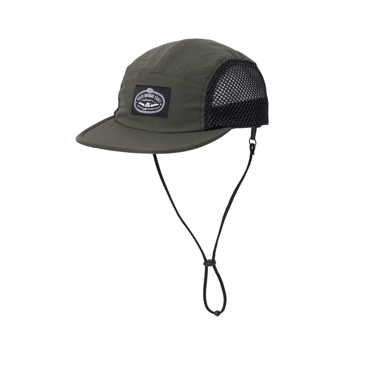 폴러스터프(POLERSTUFF) 2WAY 드로우코드 서프 캡 OLIVE