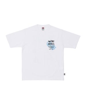 WHITE LABEL GRATEFUL TEE WHITE