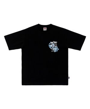WHITE LABEL GRATEFUL TEE BLACK