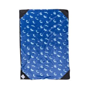 플란넬 캠프 블랭킷 BLUE