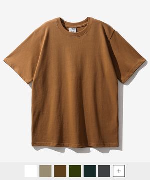 오리지널 헤비 메테오 투플라이 반팔티 카멜브라운 OGST1909