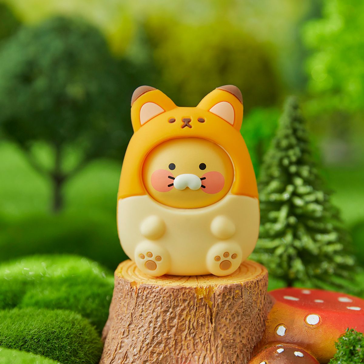카카오프렌즈(KAKAO FRIENDS) 피규어키링 여우_춘식이