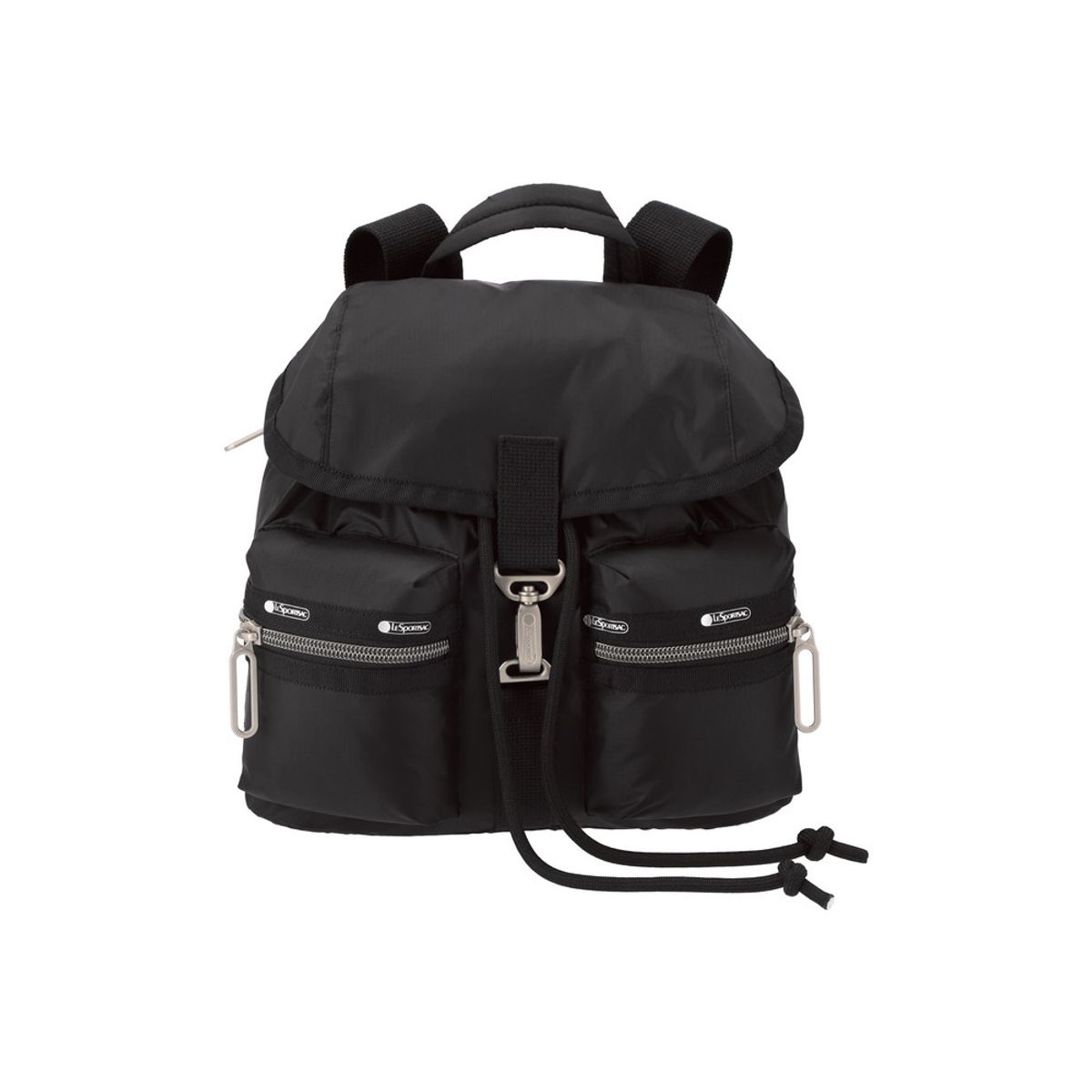 레스포색(LESPORTSAC) 트루 블랙 C 미니 백팩 [1148.C363]